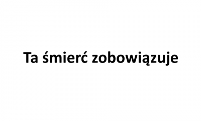 pamięci Prezydenta Pawła Adamowicza