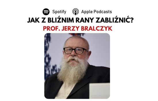 Zdjęcie prof. Jerzego Bralczyka.