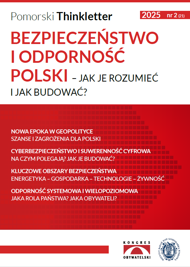 okładka "Pomorski Thinkletter" nr 2(21)/2025