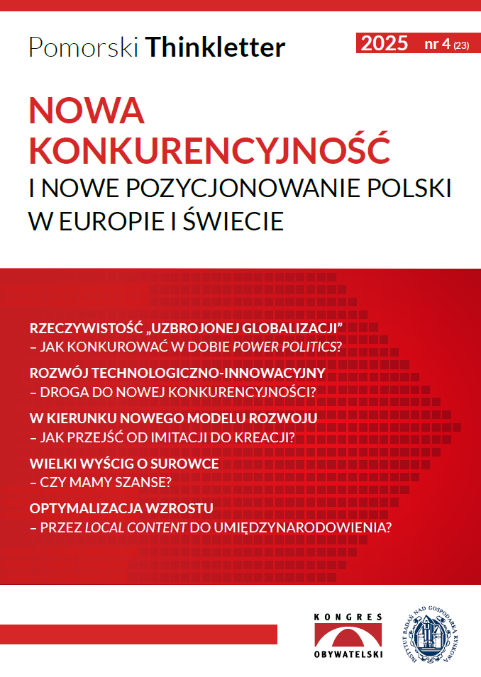 NOWA KONKURENCYJNOŚĆ I NOWE POZYCJONOWANIE POLSKI W EUROPIE I ŚWIECIE