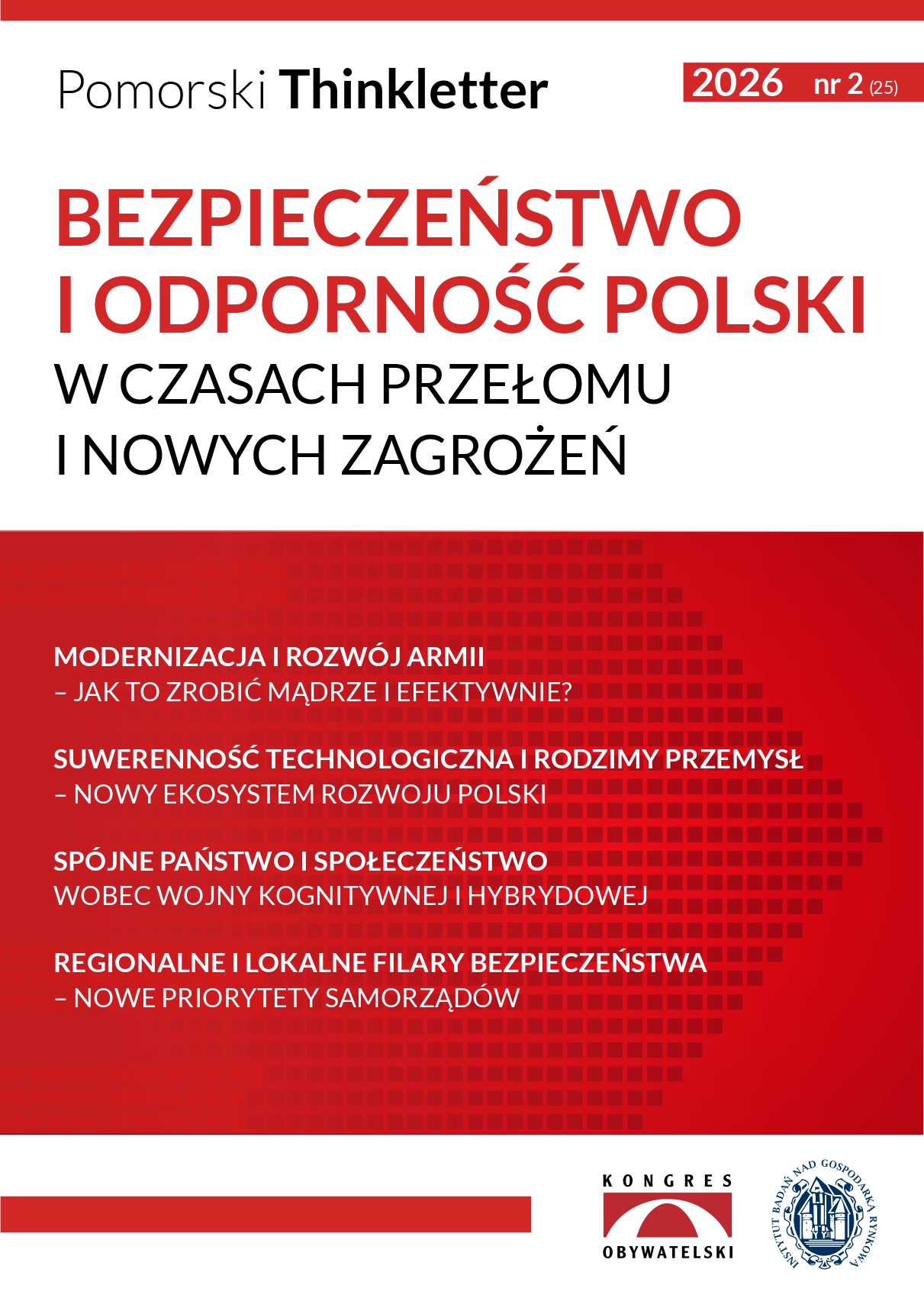 Bezpieczeństwo i odporność polski w czasach przełomu i nowych zagrożeń 